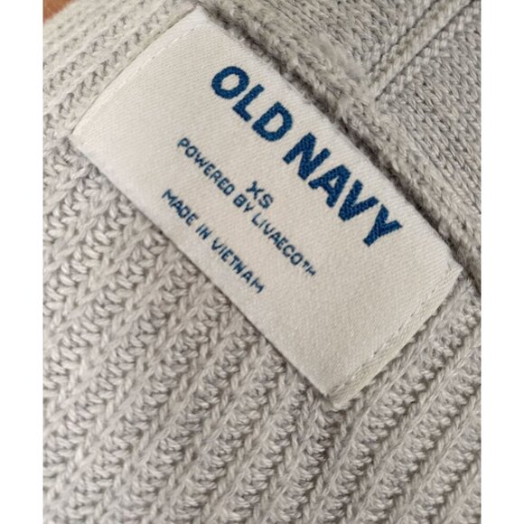Old Navy Womens Gray Long Knit Sweater Size Extra Small - Picture 4 of 6